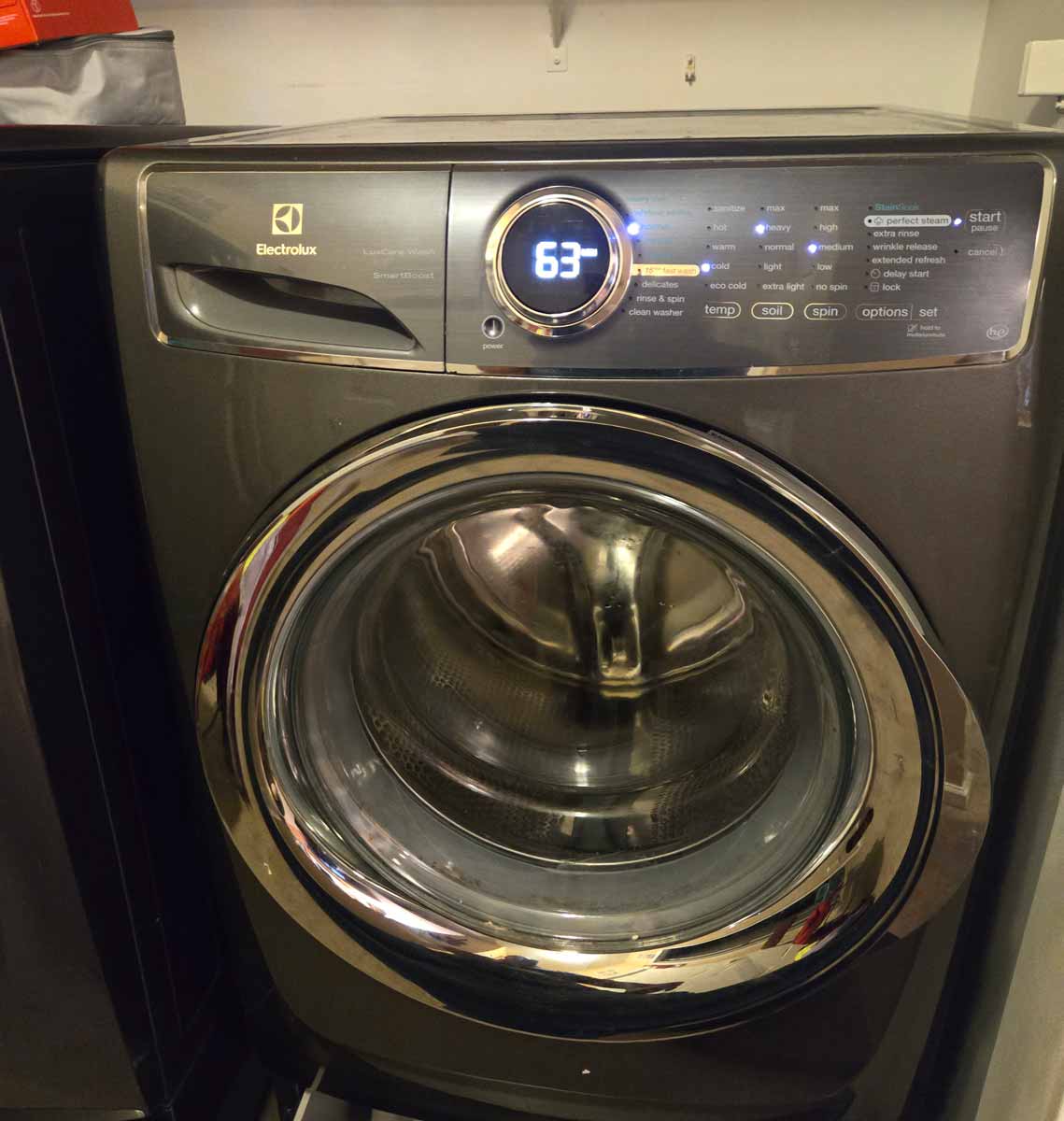 Electrolux washing machine in Kannapolis home