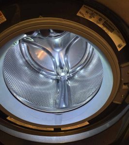Electrolux washing machine, mid-repair